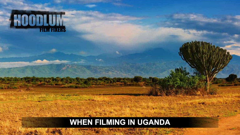 When filming in Uganda