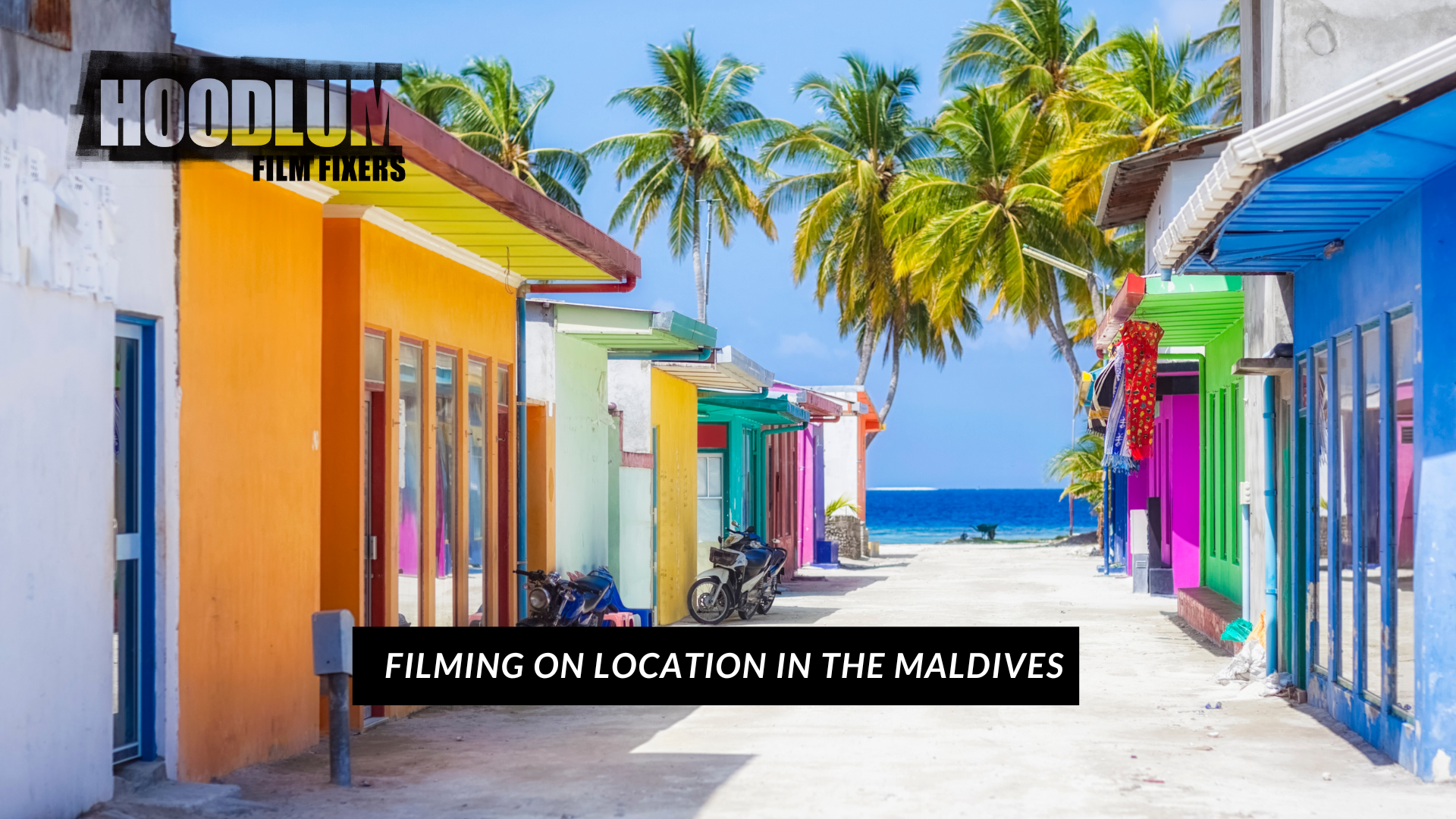 MALDIVES FILM FIXERS FILMING ON LOCATION ON ONE OF THE MANY ISLANDS - news | hoodlum.tv